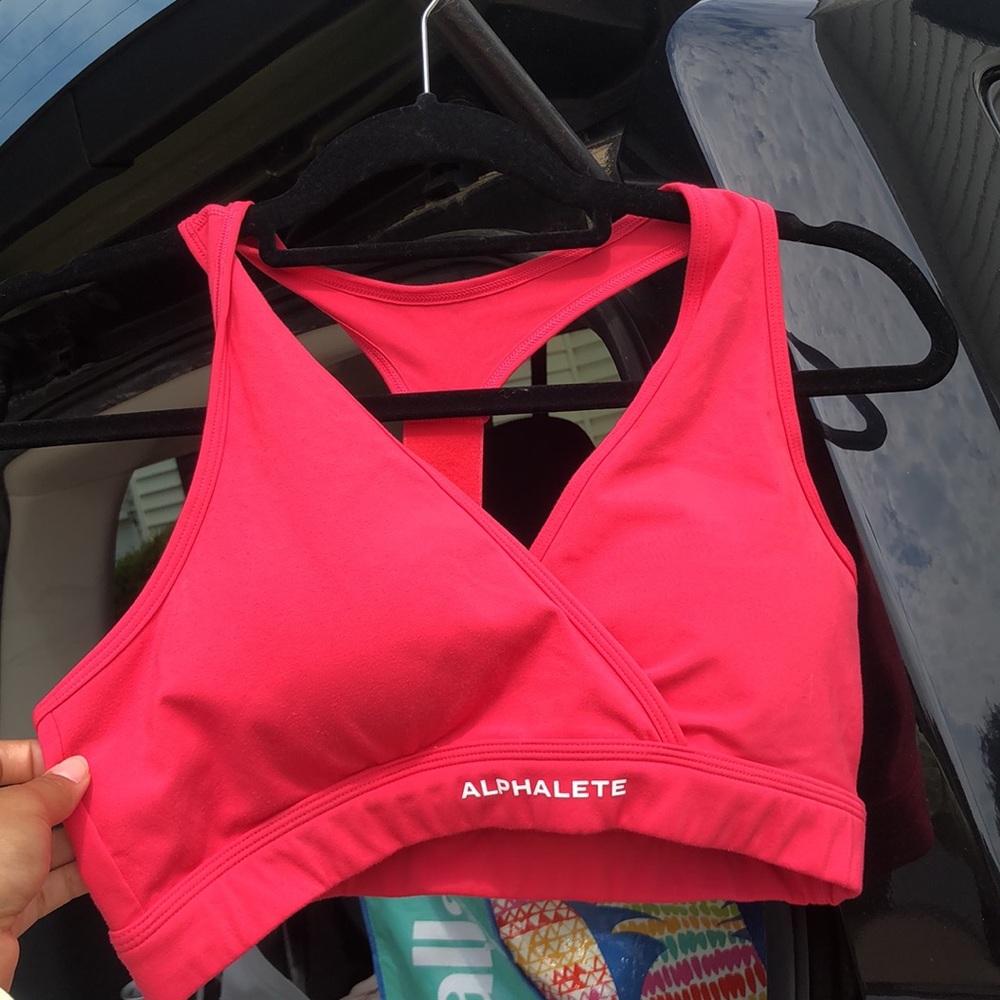 Alphalete sold out cherry ice surface bra - Picture 3 of 3